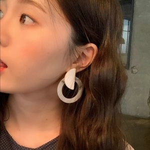 Marble earrings